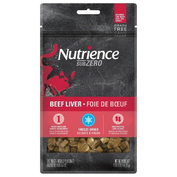 Nutrience Freeze - Dried Fresh Beef Liver Cat Treats at Peak Quality