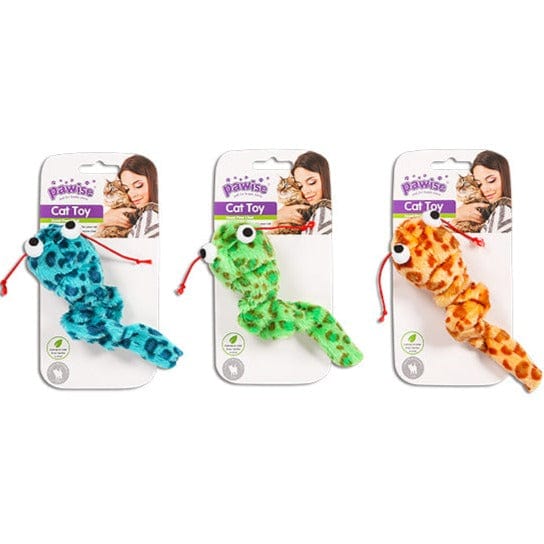 Pawise Interactive Vibrating Shakey Cat Toy - Shakey Snake for Feline Entertainment