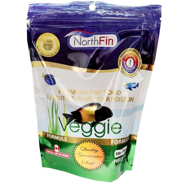 NorthFin High - Quality Premium Veggie Formula Fish Food for Herbivore and Omnivore Fish