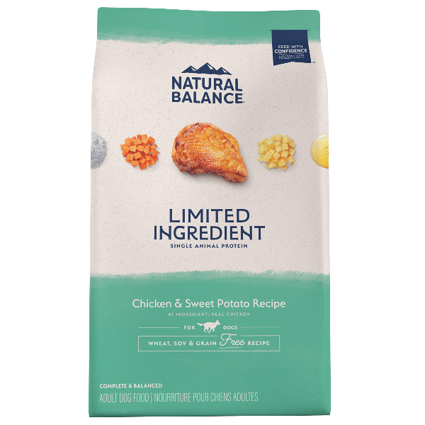 Natural Balance Adult Dry Dog Food - Limited Ingredient Chicken & Sweet Potato Recipe