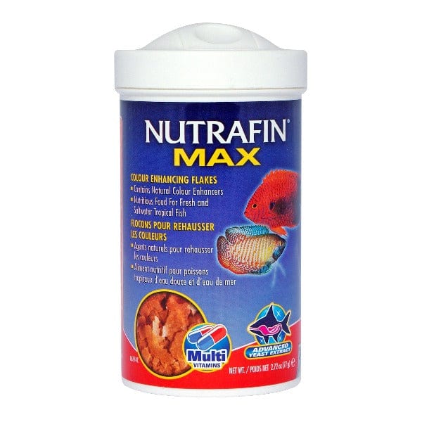 Nutrafin Max Tropical Fish Colour Enhancing Flake Food