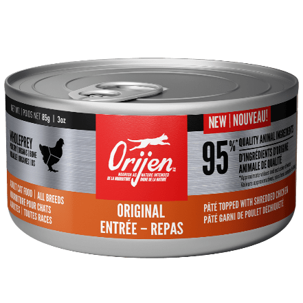 Orijen Original Entrée Super Premium Canned Cat Food for Optimal Feline Nutrition