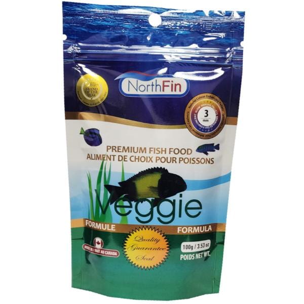NorthFin High - Quality Premium Veggie Formula Fish Food for Herbivore and Omnivore Fish