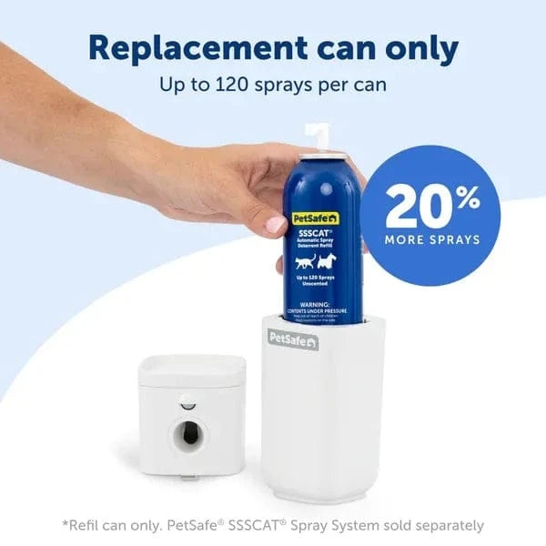 PetSafe SSSCAT Odorless Spray Refill Can for Pet Deterrent