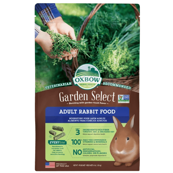 Oxbow Garden Select High - Quality Adult Rabbit Food for a Healthy Lifestyle