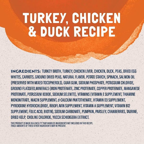 Natural Balance Platefulls Gravy Morsels Cat Food Pouch with Turkey, Chicken & Duck
