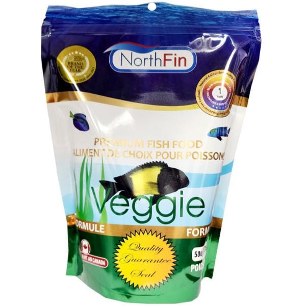 NorthFin High - Quality Premium Veggie Formula Fish Food for Herbivore and Omnivore Fish