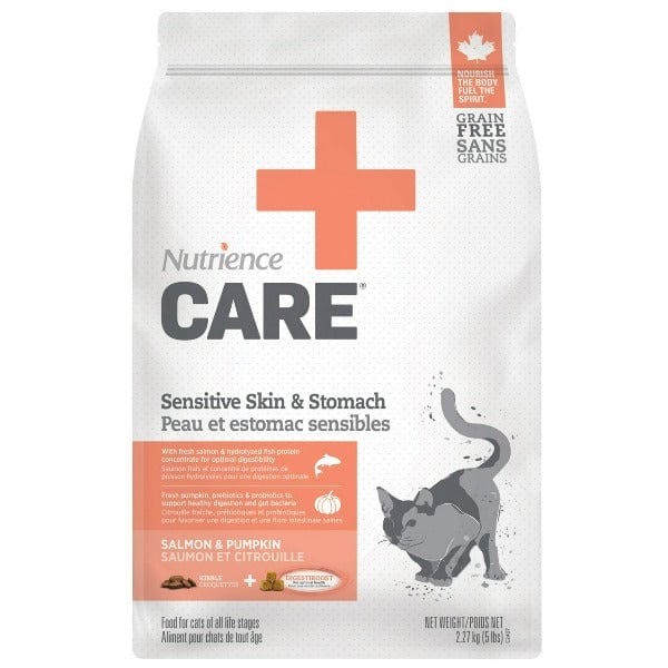 Nutrience Care+ Hypoallergenic Dry Cat Food for Sensitive Skin and Stomach