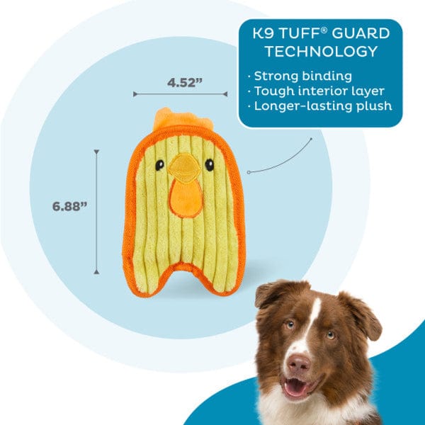 Outward Hound Mini Long - lasting and Durable Plush Dog Chew and Play Toys