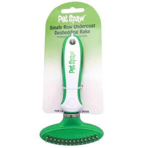 Comfortable Pet Spaw Undercoat Deshedding Rake for Single - Row Hair Removal