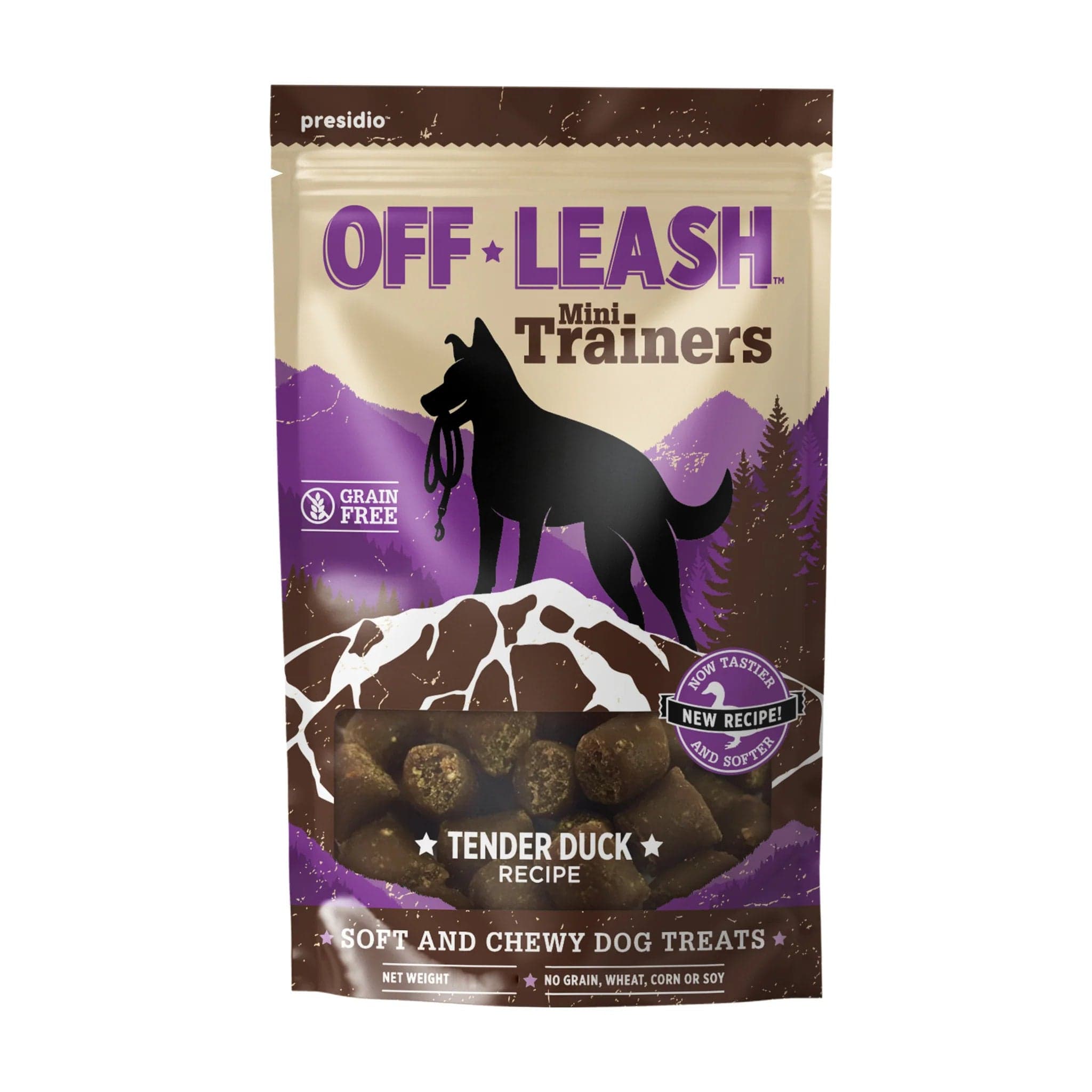 Soft and Healthy Off Leash Tender Duck Dog Training Treats