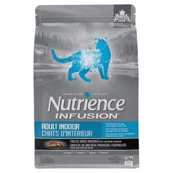 Nutrience Infusion 5kg Dry Cat Food - Premium Healthy Recipe for Adult Indoor Cats