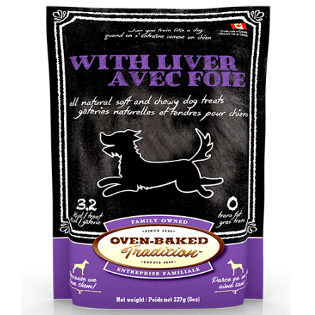 Traditional Oven-Baked Soft and Chewy Chicken Liver Dog Training Treats