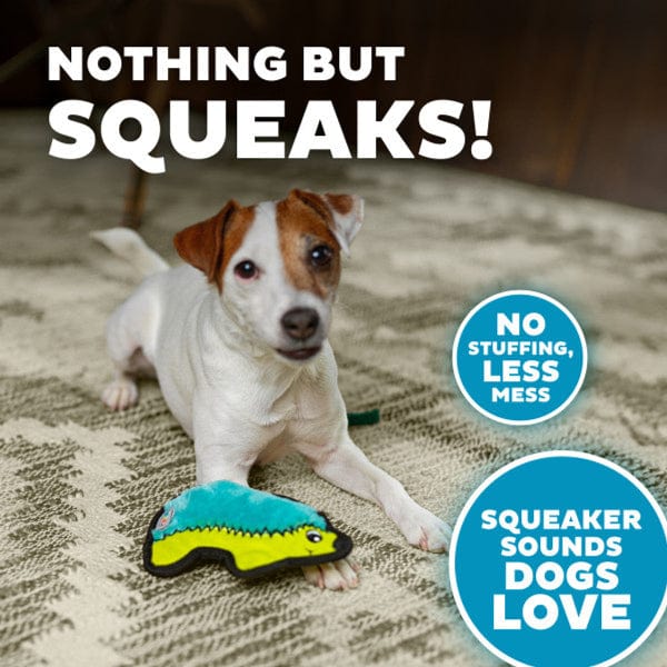 Outward Hound Mini Long - lasting and Durable Plush Dog Chew and Play Toys