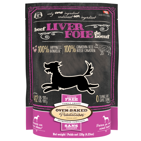 Oven-Baked Traditional Freeze-Dried Beef Liver Treats for Dogs - A Premium Canine Snack