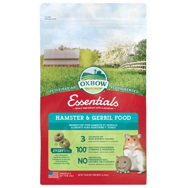 Oxbow Premium Hamster and Gerbil Food Essentials for a Healthy Pet Lifestyle