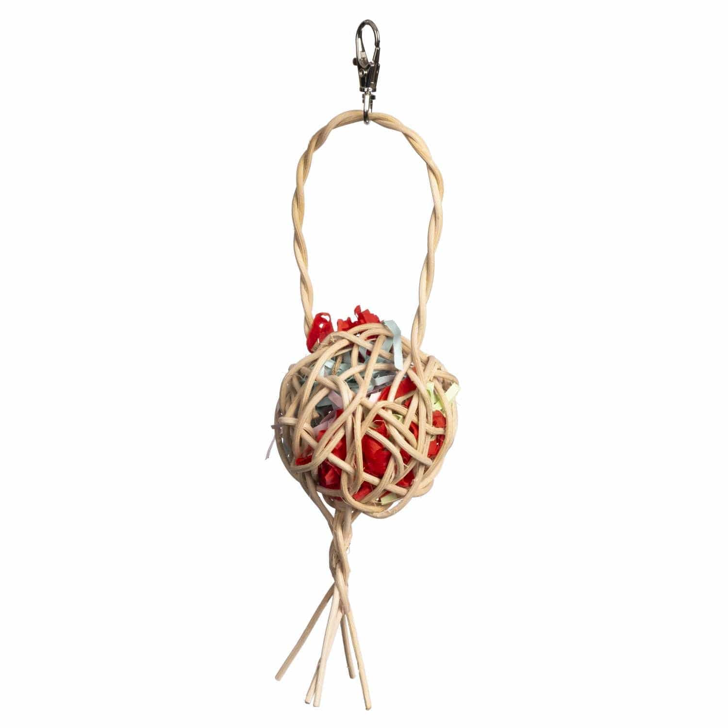 Prevue Pet Products Interactive Treat Basket Bird Toy for Small and Medium-Sized Birds