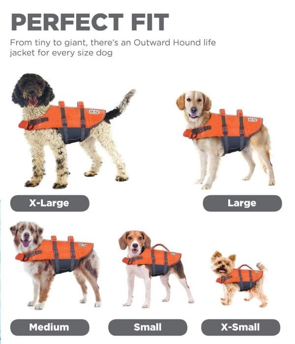 Outward Hound High - performance Granby Splash Dog Life Jacket for Water Adventures