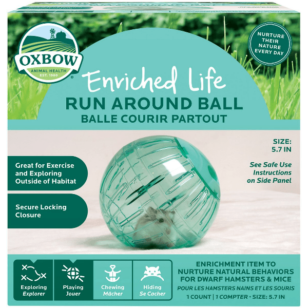Oxbow Enriched Life Pet Entertainment Run - Around Ball
