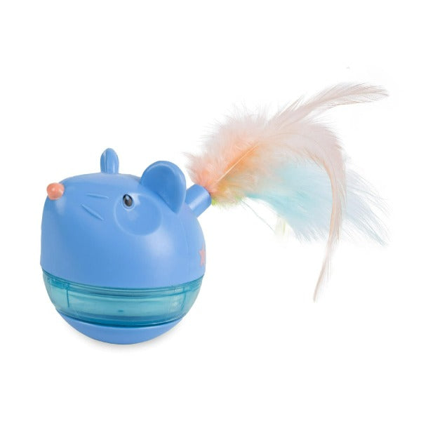 Petstages Interactive Hunt 'N Swat Treat Tumbler for Inquisitive Cats