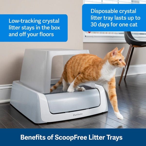 PetSafe ScoopFree Disposable Replacement Litter Trays for Cat Litter Boxes