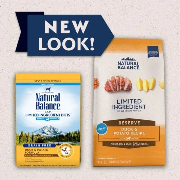 Premium Natural Balance Grain - Free Duck & Potato Puppy Dry Dog Food