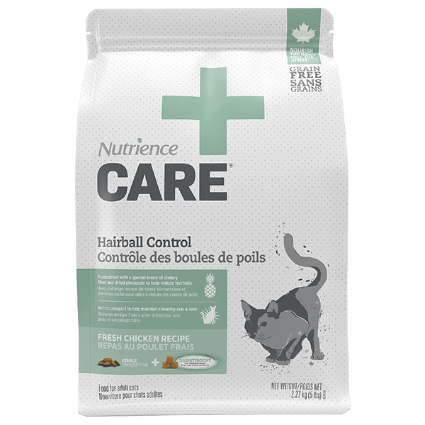 Nutrience Care+ Gluten-Free 2.27kg Dry Cat Food for Hairball Control