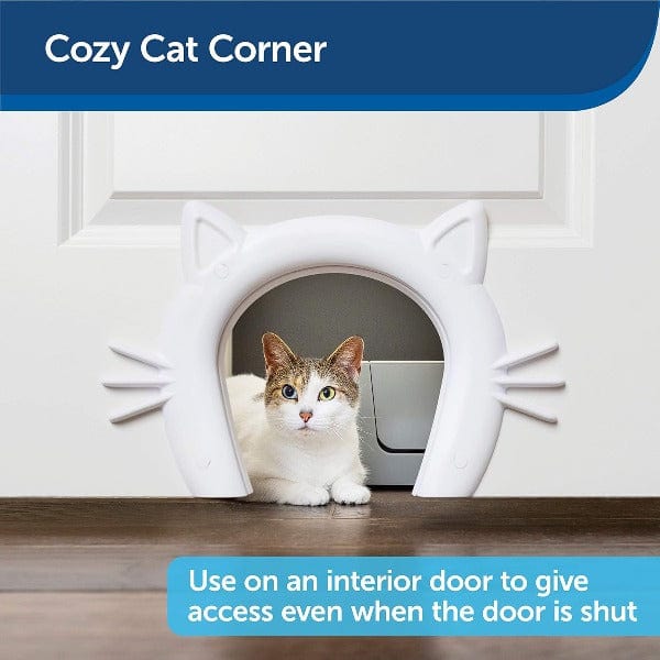 PetSafe Interior Cat Corridor Door - Ideal for Indoor Cats with Easy Access to Food, Water, and Litter Box