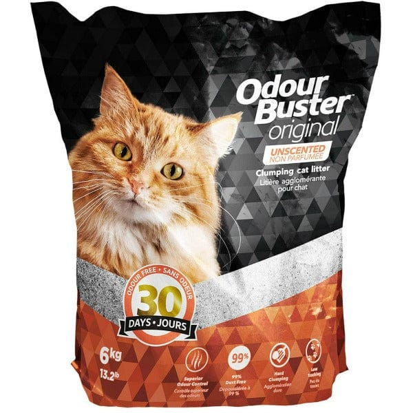 Original Unscented Premium Clumping Clay Cat Litter - Odour Buster