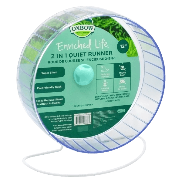 Oxbow Enriched Life 2-in-1 Ultra Quiet Runner for Pets