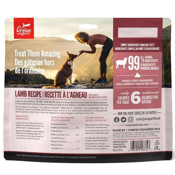Orijen Freeze-Dried Lamb Recipe Dog Treats: Nutritious & Delicious