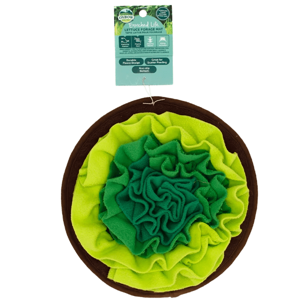 Oxbow Enriched Life - Durable Lettuce Forage Mat for Small Pets