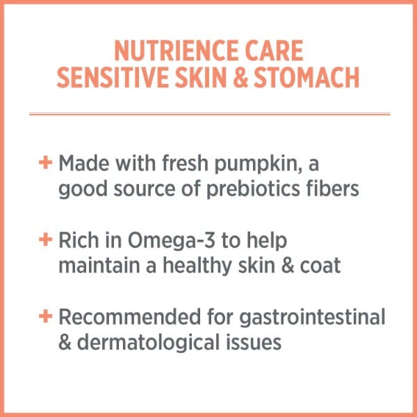 Nutrience Care+ Canned Dog Food for Sensitive Skin and Stomach