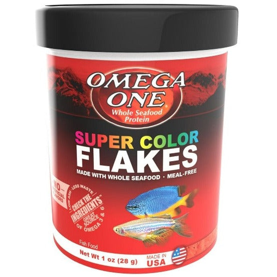Omega One Premium Super Color Flakes for Freshwater Fish