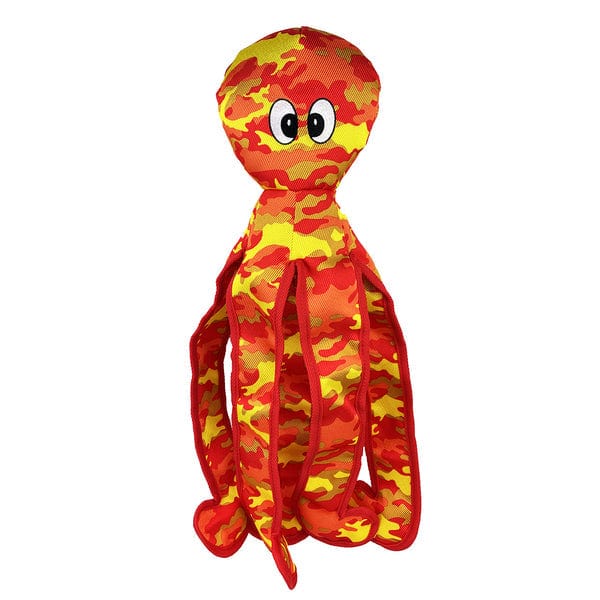 Petlou 26-Inch Land Warrior Octopus-Style Durable Dog Chew Toy