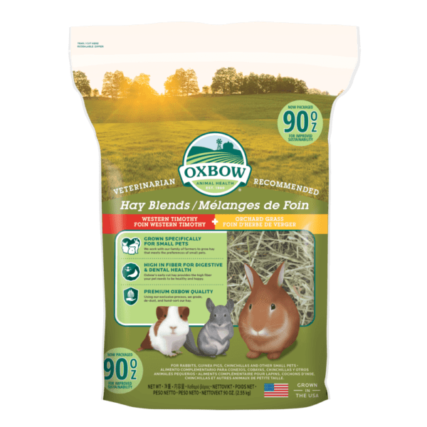 Oxbow Premium Small Pet Hay Blends of Western Timothy and Orchard Grass