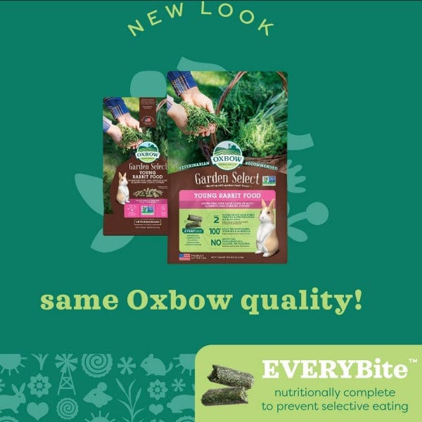 Oxbow Garden Select Nutritious Food for Young Rabbits