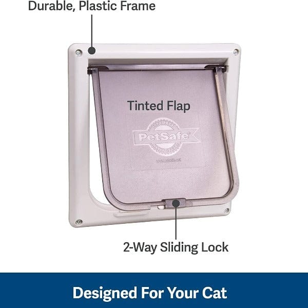 PetSafe High - Quality 2 - Way Locking Interior Cat Flap for Small Pets