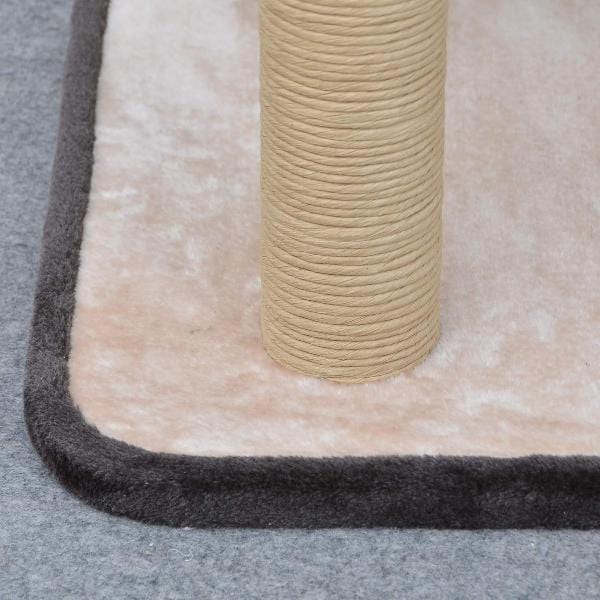 PetPals Indoor Multi - Level Cat Tree with Scratch Posts and Toy