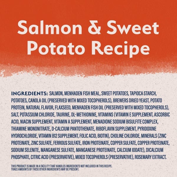 Natural Balance Adult Dry Dog Food - Limited Ingredient Recipe with Salmon and Sweet Potato