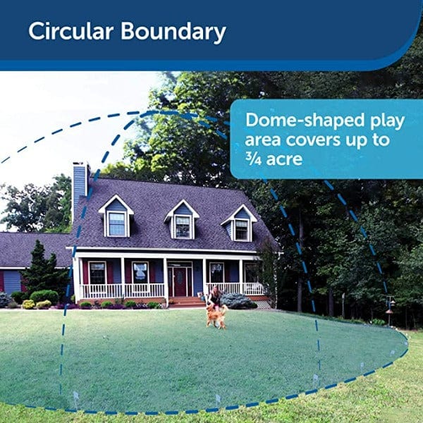 Portable PetSafe Compact Wireless Fence System for Yard Pet Containment