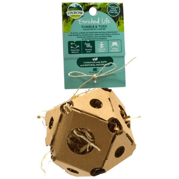Oxbow Enriched Life Interactive Pet Toy - Tumble 'N Toss
