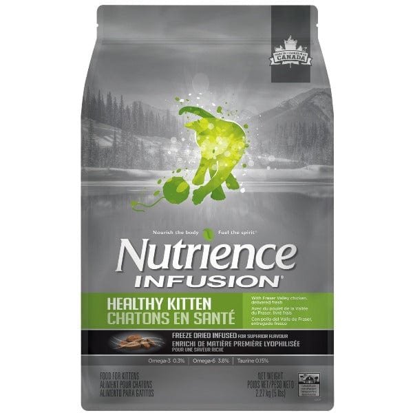 Nutrience Infusion Premium Dry Cat Food for Healthy Kittens, 2.27kg Package