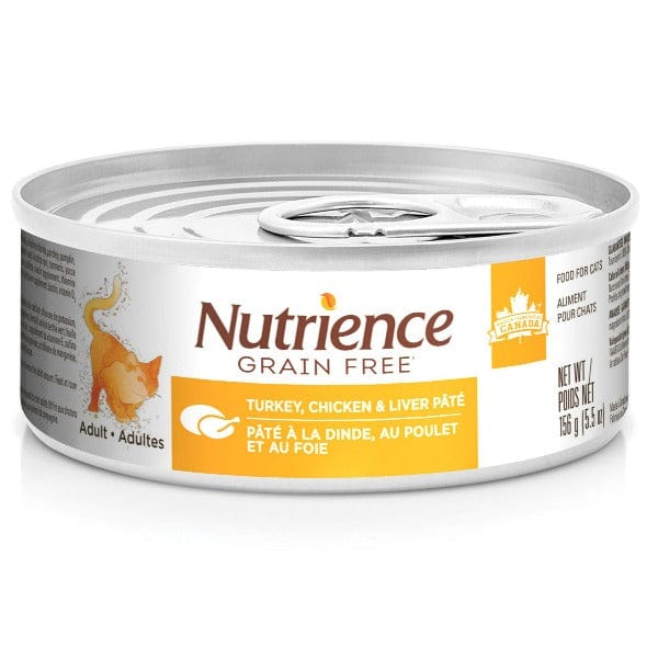 Nutrience Grain-Free Canned Cat Food: Turkey, Chicken & Liver Pate