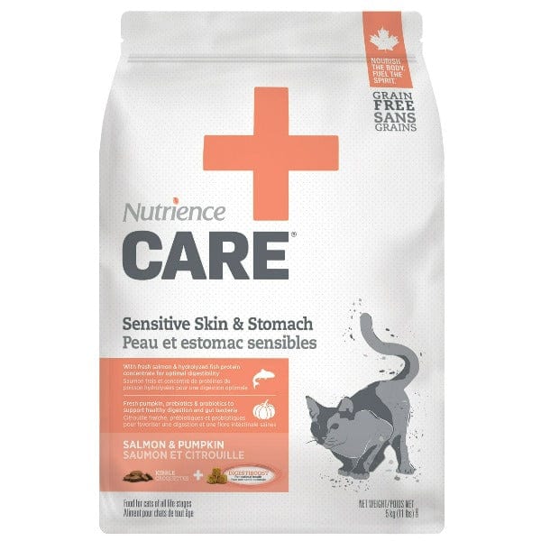 Nutrience Care+ Hypoallergenic Dry Cat Food for Sensitive Skin and Stomach