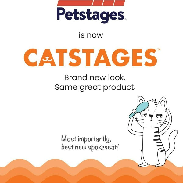 Petstages Orkakat Wiggle Worm: Durable, Catnip - Infused Dental Cat Toy