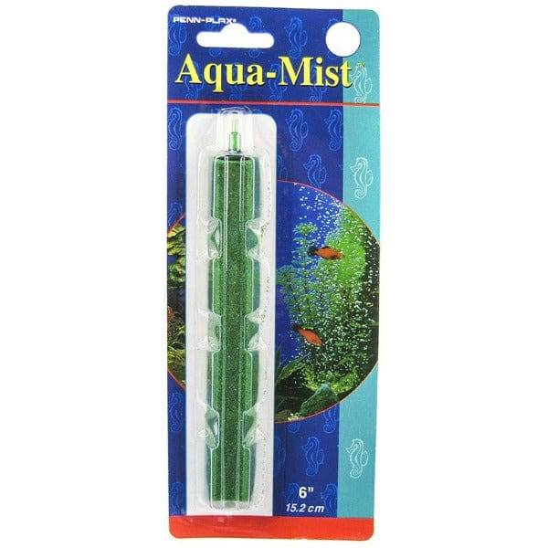 Penn - Plax Green Aqua Mist Bar Airstone for Enhanced Fish Tank Oxygenation