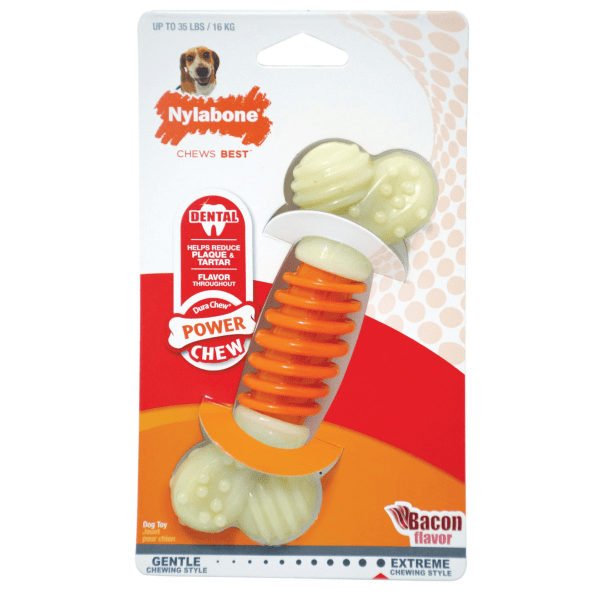 Nylabone Professional Action Dental Power-Chewing Durable Toy for Dogs