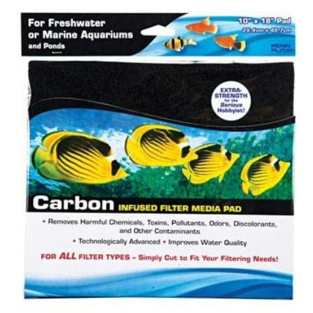 Penn Plax Carbon - Infused Pad That Can Be Cut To Fit for Aquariums