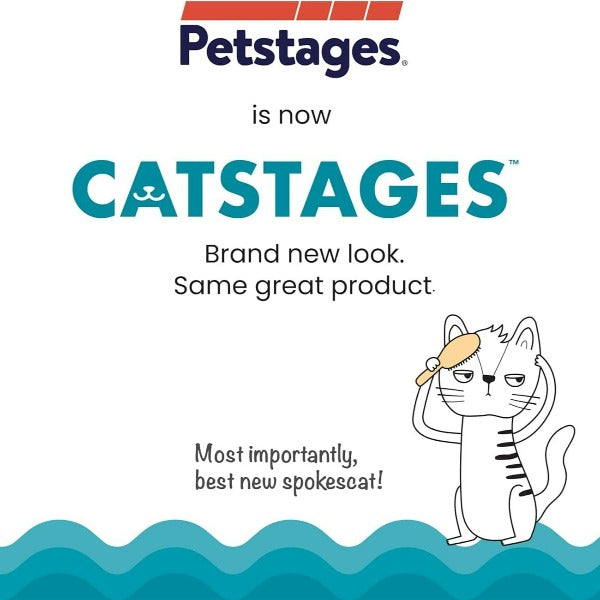 Petstages Natural Mint-Filled Cat Toy for Fresh Breath and Dental Care